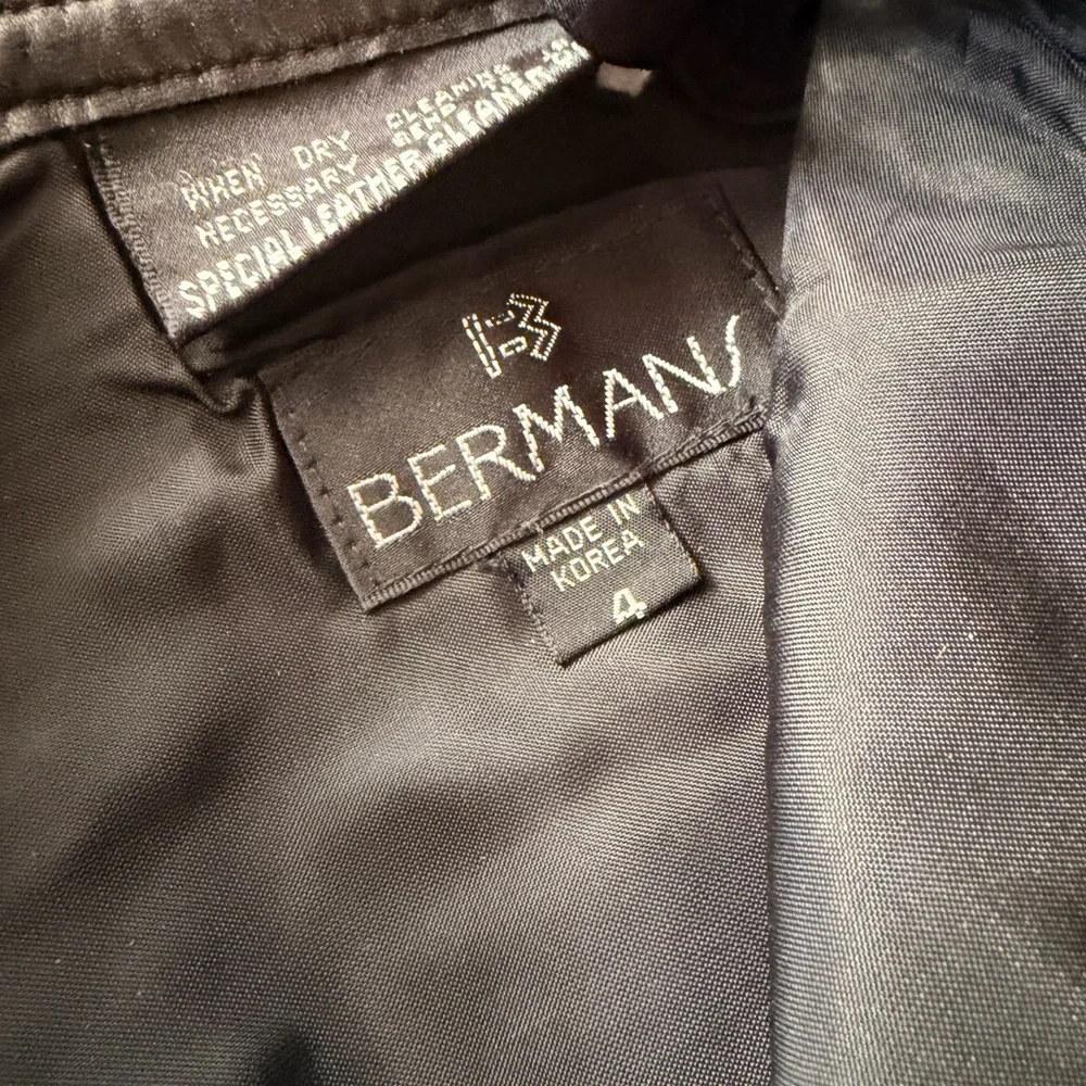 VNTG Bermans Leather Pants - Picture 4 of 6